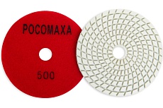 Алмазный гибкий шлифовальный круг (100 мм; зерно 500) мокрая шлифовка РОСОМАХА 150500