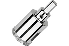 Коронка алмазная по керамограниту и керамике с центрирующим сверлом 32 мм Diamond Industrial DIDCSC032
