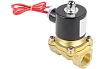 Электромагнитный клапан DN.ru VS2W-100E-NC Ду15 Ру10 латунь, резьба 1/2" EPDM 220B AC D130-01248