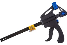 Струбцина Тундра F-образная быстрозажимная с фиксатором, 200 х 60 х 375 мм 1818187