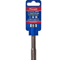 Бур по бетону Tsunami PROFESSIONAL Cross 14х210/160 мм, SDS-plus T10610300014210