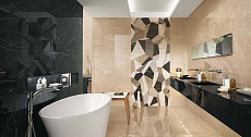 Керамогранит Fap Ceramiche Roma Diamond Nero Reale Brillante 60x60 см, fNEU