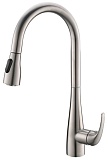 Смеситель для кухни BelBagno BB-LAM28-IN, нержавеющая сталь
