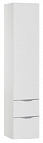 Шкаф пенал Aquanet Эвора 40 см белый