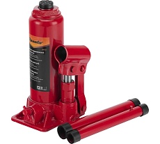 Гидравлический бутылочный домкрат Sparta 3 т, h подъема 180-340 мм 50322