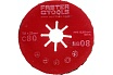 Диск шлифовальный гофрированный 125 мм, P80 Faster Tools 5808