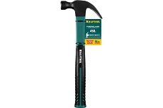 Столярный молоток-гвоздодёр с фибергласовой рукояткой Kraftool Fiberglass 450 г 20265-45