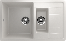 Кухонная мойка Ulgran Classic U-205-341 77 см ультра-белый