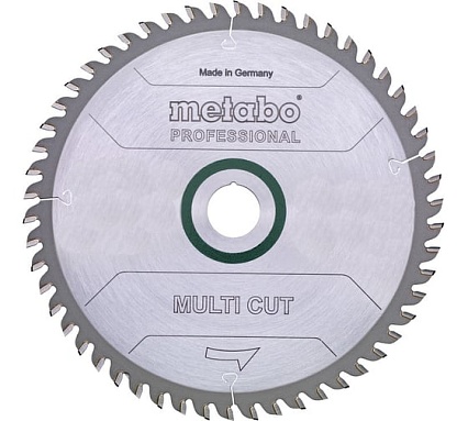 Диск пильный MultiCutProf (165x20 мм; 54FZ/TZ) Metabo 628293000