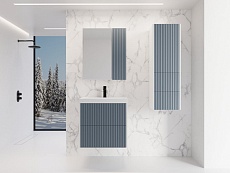 Зеркальный шкаф Style Line Стокгольм 70 см, графит софт ЛС-00002323