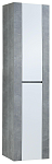 Шкаф пенал Onika Стоун 40 см светлый бетон/белый, 404012