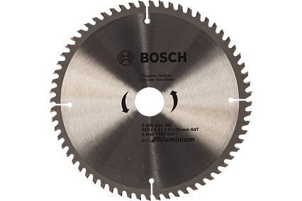 Пильный диск ECO AL (210x30 мм; 64T) Bosch 2608644391