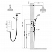 Душевой набор Timo Petruma SX-5169/02SM термостат, антик