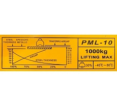 Магнитный захват HAKLIFT MAGPML1000