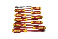 Набор диэлектрических отверток до 1000V, 11шт Berger BG BG1066