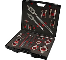 Набор метчиков и плашек H-Tools G(BSP) 1/8 -1,0 HSS-G 27пр 245074HT