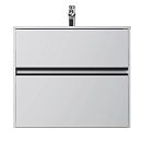 Тумба с раковиной Am.Pm Sense 80 см белый глянец