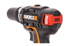 Ударная аккумуляторная бесщеточная дрель-шуруповерт Worx WX367.3