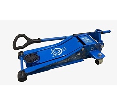 Домкрат подкатной гидравлический Низкий профиль ,г/п 3 тонны. Клапан защиты от перегруза. Круглая Ручка. Быстрый старт. BRANN BRJ-3X