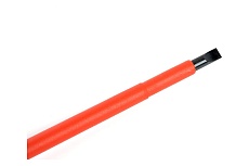 Диэлектрическая шлицевая отвертка STEKKER SL 4.0 х 100мм, SDE-SL40-100, 39767