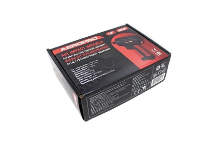 Ударный пневмогайковерт Forsage Compact 1/2'', 1200 Hм, 11000 об/мин, 6.3 бар, 170 л/мин F-82545(18461)