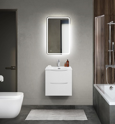 Мебель для ванной BelBagno Marino-Cer-Mini 50 см Bianco Opaco