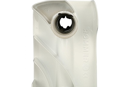 Алюминиевый радиатор Rommer Plus 500 4 секции RAL9016 89562