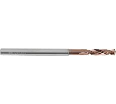 Сверло AHNO 3.3 мм, твердосплавное, 3D, с подводом СОЖ, SP-X801030330, VHM, по стали, чугуну, нерж. и жаропроч.стали ah00175