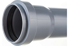 Труба для внутренней канализации Gigant Д50, L=1 м, толщина стенки 1.8 мм GSG-22