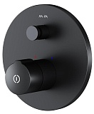 Смеситель для душа Am.Pm X-Joy F85A45722 TouchReel, черный