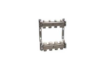 Коллекторный блок для теплого пола и радиаторного отопления 1x3/4EU отв.-10, Gekon GK 75110