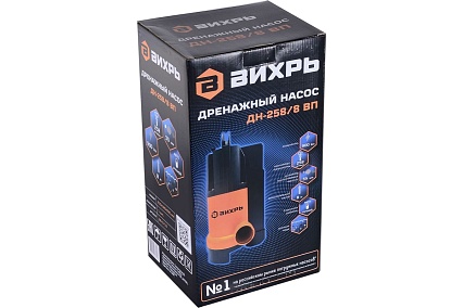 Дренажный насос Вихрь ДН-258/8 ВП 68/2/13