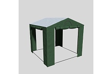 Палатка сварщика Домик 2.5x2.5 м МногоТентов ПС(Домик)2,5х2,5БП
