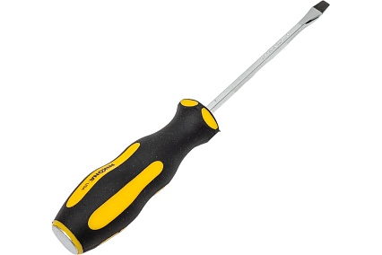Шлицевая отвертка NIKONA плоская, шестигранная Cr-V, SL5, 5x100 мм 22-613