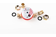 Счетчик горячей воды Геррида ГВС 1/2&quot; - 110 мм СВК-15ГсКМЧ