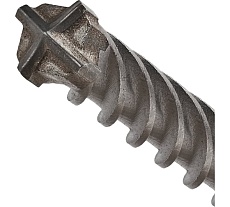 Бур по бетону Tsunami PROFESSIONAL Cross 10х450/400 мм, SDS-plus T10610300010450