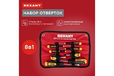 Набор отверток Rexant 8 предметов 12-4774