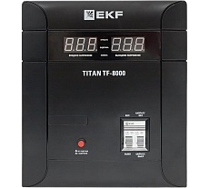Электронный стабилизатор напряжения EKF TITAN -TF-8000 напольного исполнения stab-TF-8000