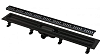 Душевой лоток Alcaplast Simple APZ10BLACK-650M 65 см, с решеткой, черный