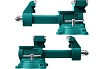 Слесарные тиски Kraftool Reversible 165 мм, расход 324 мм 32705-165