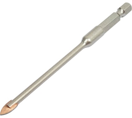 Сверло по стеклу с шестигранным хвостовиком PROGlas (5х105 мм; 1/4") PROJAHN 59205