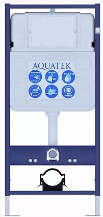 Подвесной унитаз SET Aquatek Дива 4в1