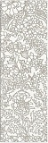 Вставка Meissen Pret a Porter White Iserto Flower 25х75 см, O-PRP-WIU051