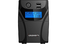 Источник бесперебойного питания Ippon Back Power Pro II 700 420Вт 700ВА черный 1030304
