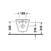 Подвесной унитаз Duravit DuraStyle 45510900A1 (с крышкой SoftClose)