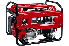 Бензиновый генератор с электростартером Зубр 8000 Вт СБ-8000Е-3