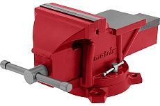 Слесарные тиски Matrix 150 мм, поворотные, с наковальней 18602