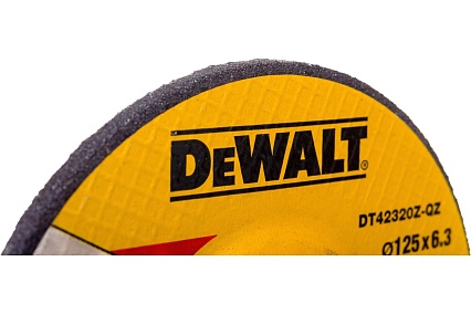 Круг обдирочный по металлу INDUSTRIAL (125х22,2 мм) DeWalt DT42320Z