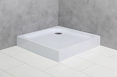  Поддон для душа BelBagno TRAY-BB-A-80-15-W 80x80 квадратный