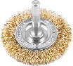 Кордщетка латунная плоская для дрели 50 мм MONOGRAM 106-960